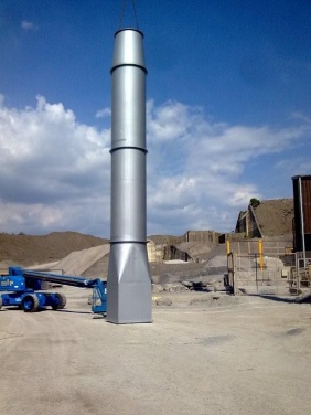 BG Europa complete dryer drum refurbishment for Tarmac Skipton Rock Quarry.